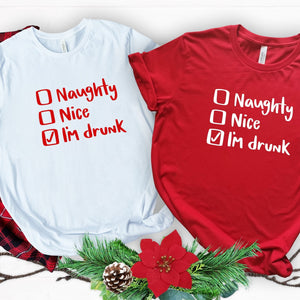 red xmas tshirt, womens festive t-shirt, Makes the perfect gift for the upcoming holiday season.  Standard Fit T-Shirts, these are comparable to a unisex size. Quality Guaranteed. Super Soft and Comfortable
