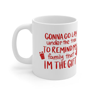 christmas holiday coffee mug